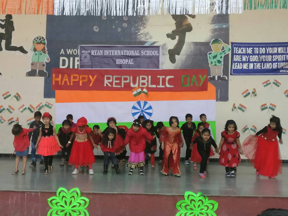 Republic Day Celebration - Ryan International School, Bhopal